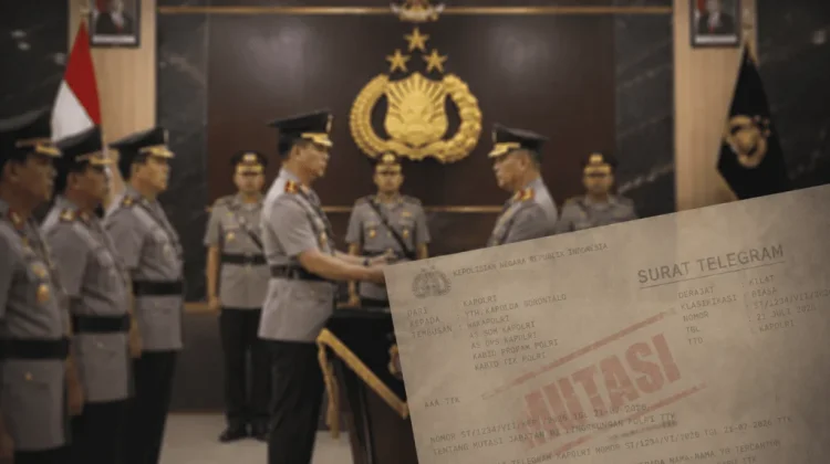 Mutasi Polri Bergulir, Sejumlah Pejabat Polda Gorontalo Berganti