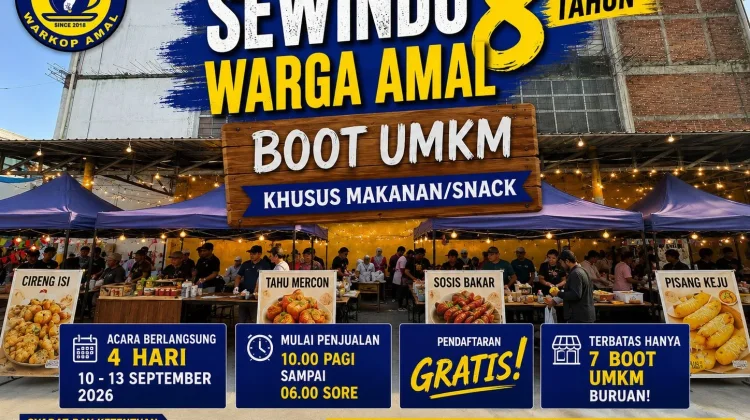 Sewindu Warga Amal: Berawal dari Ngopi, Berujung Jadi Persaudaraan