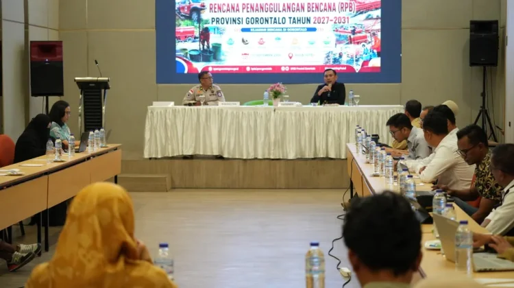 RPB 2027–2031 Didorong Jadi Dasar Kebijakan Penanggulangan Bencana di Gorontalo