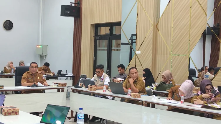 Asistensi RKA, Dinsosdukcapil Gorontalo dan TAPD Perkuat Perencanaan Anggaran