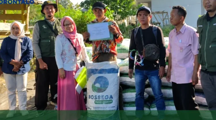 BRMP Gorontalo Dampingi Penyaluran Puluhan Ton Pupuk dan Benih