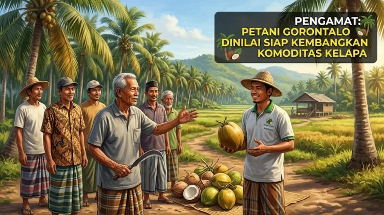 Pengamat: Petani Gorontalo Dinilai Siap Kembangkan Komoditas Kelapa