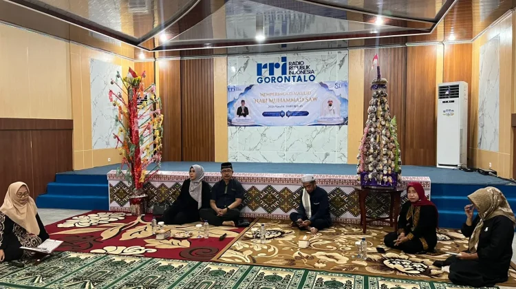 LPP RRI Gorontalo Peringati Maulid Nabi Muhammad SAW