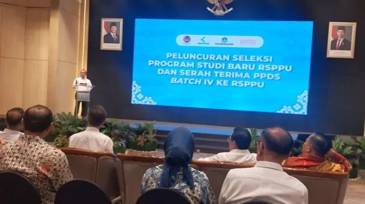 Anang Otoluwa Wagub Gorontalo pada Peluncuran PPDS Hospital-Based Batch V