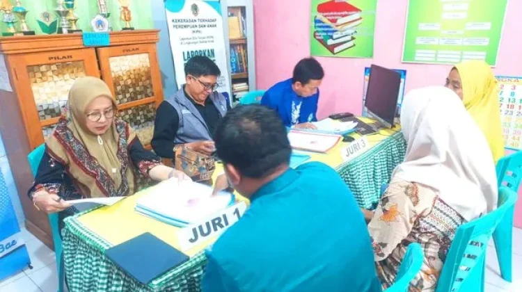 Visitasi Lomba, Perpustakaan Nuwair Tampilkan Potensi Literasi