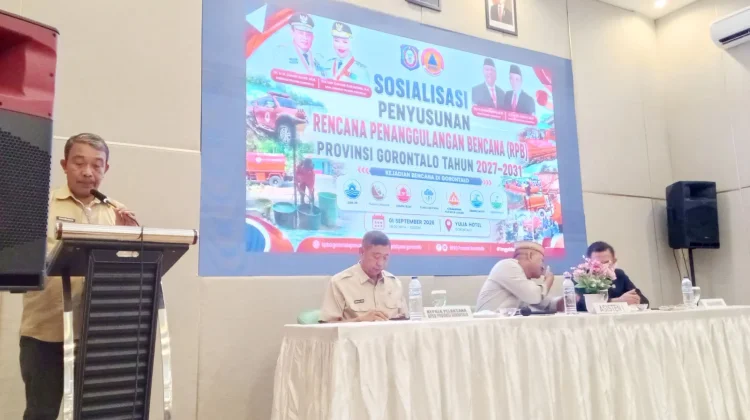 BPBD Gorontalo Ajak Lintas Sektor Susun Rencana Penanggulangan Bencana
