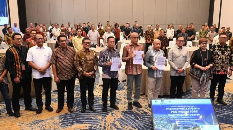 Sekdaprov Gorontalo Hadiri Forum Strategis Penguatan PAD