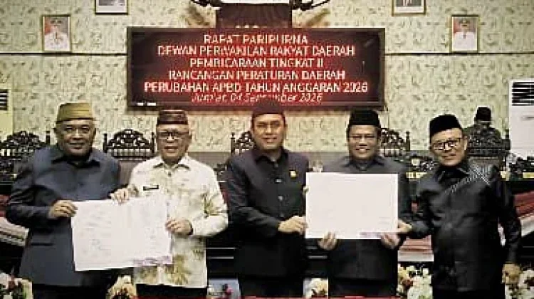 Ranperda Perubahan APBD Kabupaten Gorontalo Disetujui DPRD