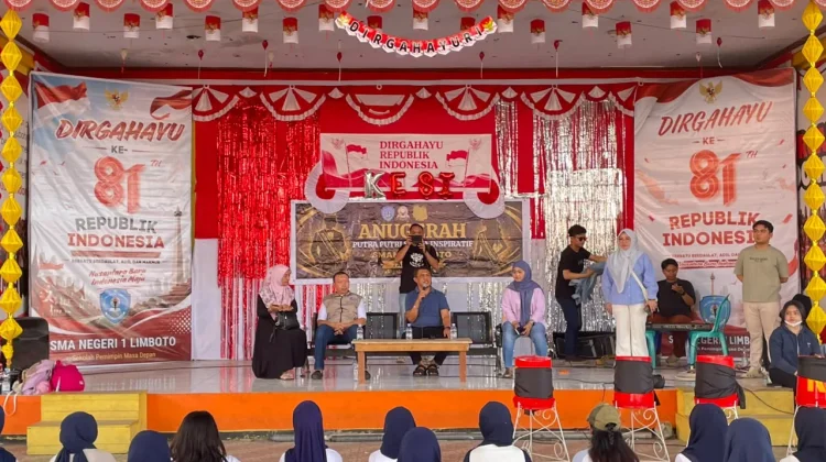 Kadis Parekrafpora Tinjau Latihan Musik Kolosal GKK 2026 di SMA 1 Limboto