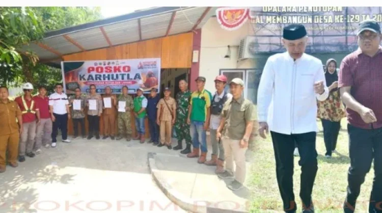 Antisipasi Karhutla, Taluditi Bentuk Posko Pertama di Pohuwato