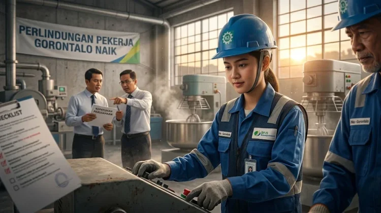 Perlindungan Pekerja Gorontalo Naik, Kepatuhan Perusahaan Masih Jadi Tantangan