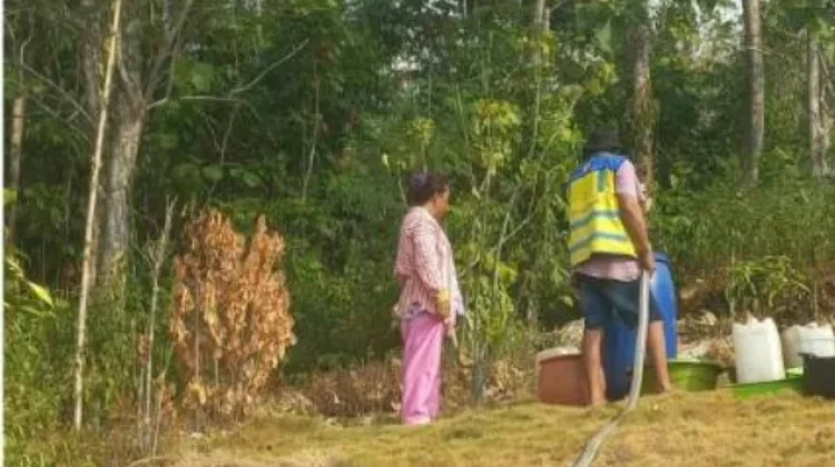 BWS Wilayah II Gorontalo Salurkan Air Bersih ke Warga Kwandang
