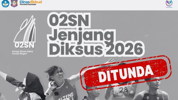 O2SN Diksus 2026 Resmi Ditunda
