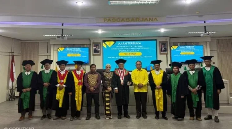 Bupati Thariq Modanggu Pertahankan Disertasi tentang Ritual Molo'opu