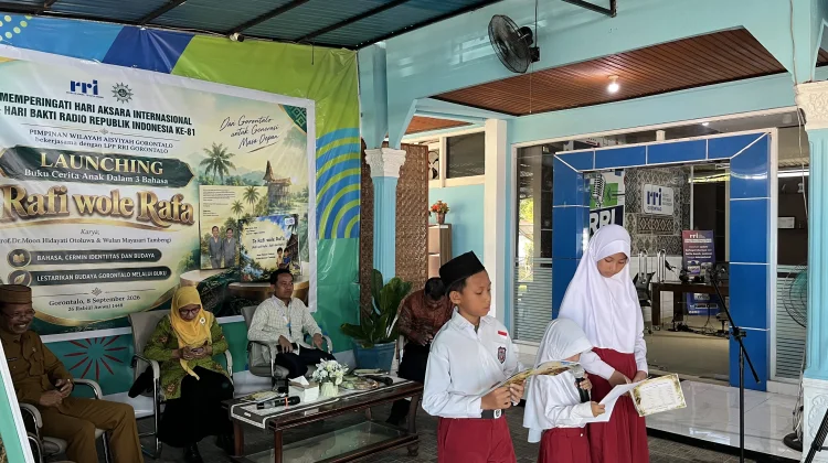 Launching Buku Cerita Anak Te Rafi Wole Rafa, Ikhtiar Lestarikan Bahasa Gorontalo