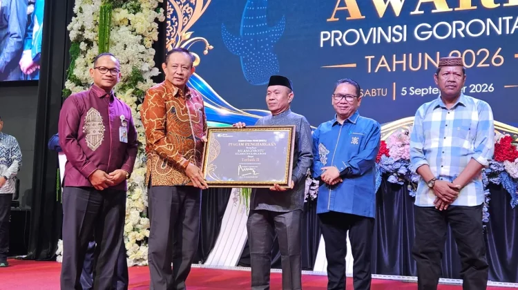 Gubernur Gorontalo Minta Penghargaan Jamsostek Jadi Motivasi