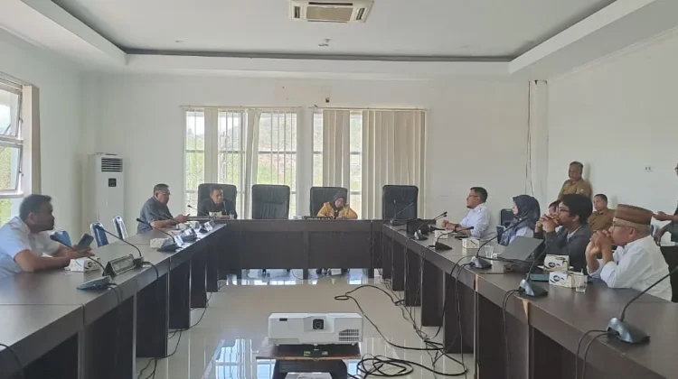 RDP Komisi III Deprov Gorontalo, Progres Kantor Bupati Pohuwato Baru 12 Persen