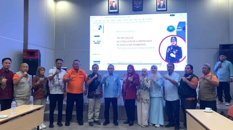 BPBD Gorontalo OPD Pertama Gaungkan Gerakan Bersih Narkoba