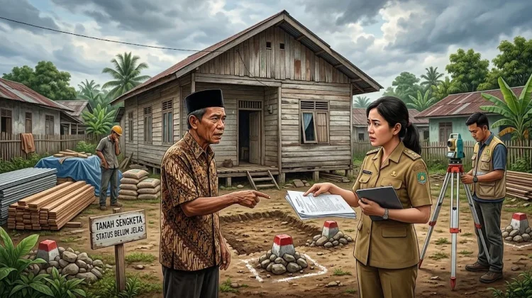 Status Tanah Jadi Kendala Bantuan Rumah Layak Huni di Desa Tenggela