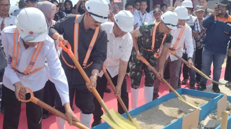 Pembangunan Tujuh Kampung Nelayan Merah Putih Dimulai di Boalemo