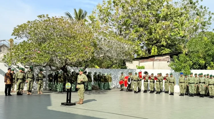 Jelang HUT Korem 133, Prajurit Kodim 1304 Gelar Ziarah Pahlawan