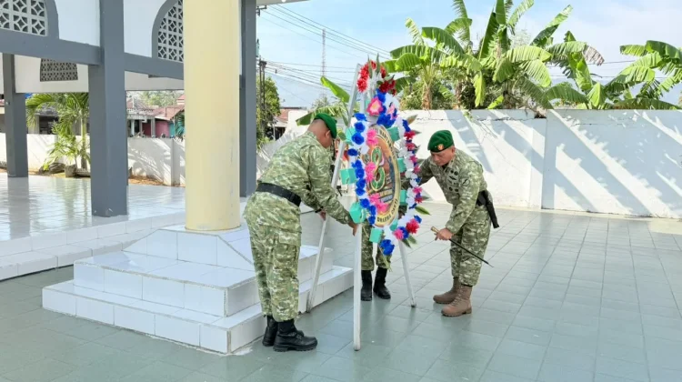 Jelang HUT Korem 133, Prajurit Kodim 1304 Gelar Ziarah Pahlawan