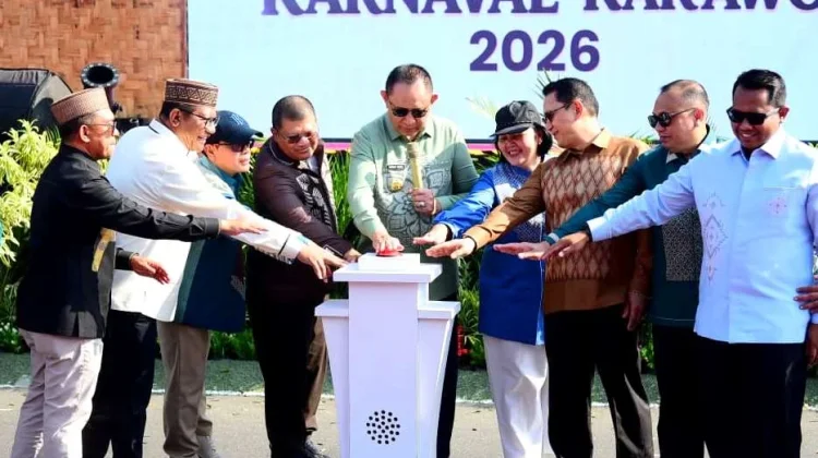 Gubernur Gusnar Canangkan GoHM pada Gorontalo Karnaval Karawo