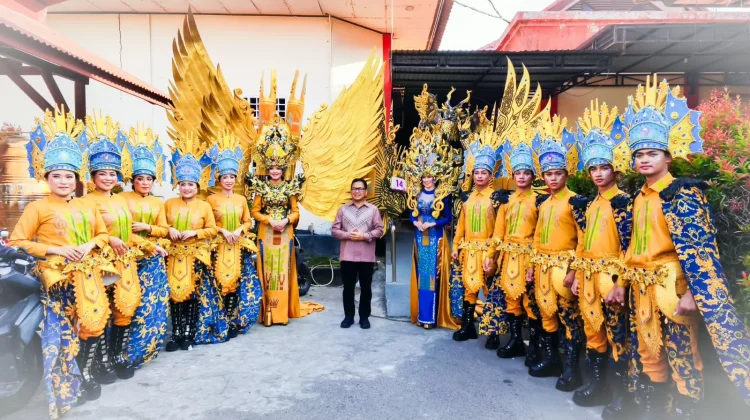 Angkat Tema Wawohu, DKP Gorontalo Raih Terbaik 2 Karnaval Karawo 2026