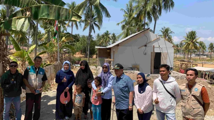 Komisi III DPRD Provinsi Gorontalo Tinjau Program BSPS di Tinelo