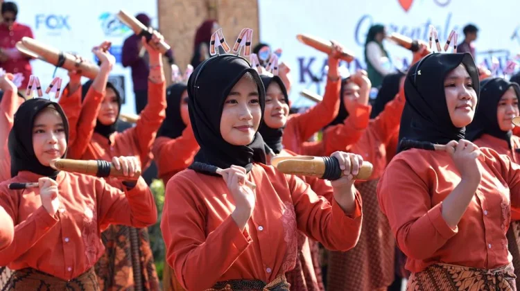 47 Tim Meriahkan Gorontalo Karnaval Karawo 2026