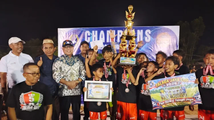 Open Turnamen Talaga Jaya Cup 2026 Berakhir, SDN 5 Keluar Sebagai Juara