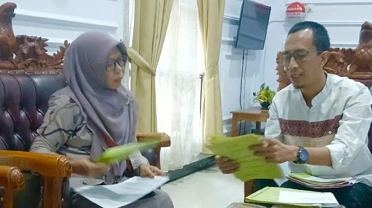 Kemenag Serahkan 22 Berkas Permohonan Sertifikasi Tanah Wakaf ke BPN Gorut
