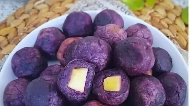 Ubi Ungu Isi Keju, Camilan Manis dan Gurih