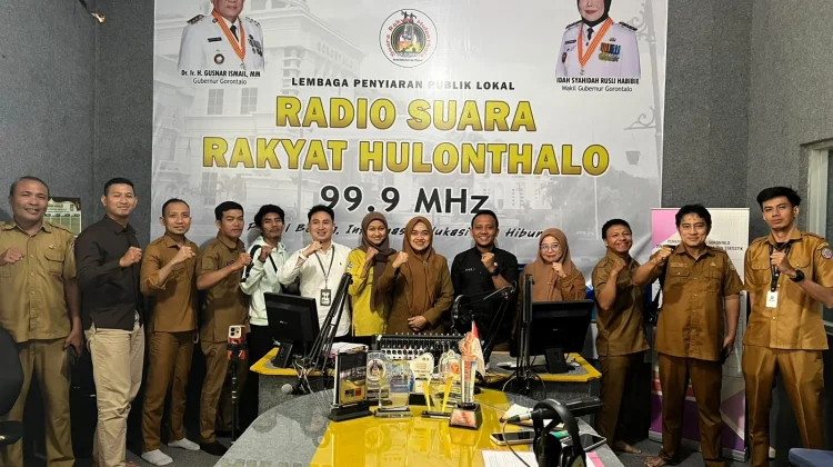 Kabid PISKP Diskominfotik Gagas Transformasi Radio Suara Rakyat Hulondalo