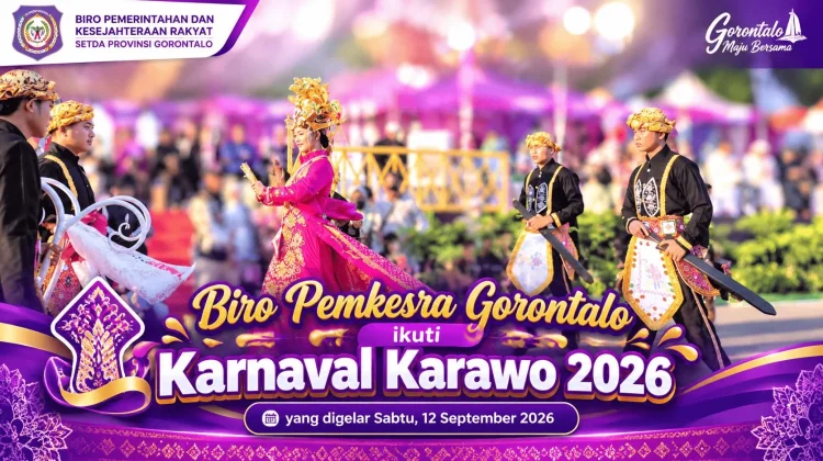 Biro Pemkesra Gorontalo Tampilkan Pesan Budaya dan Kebersamaan di GKK 2026