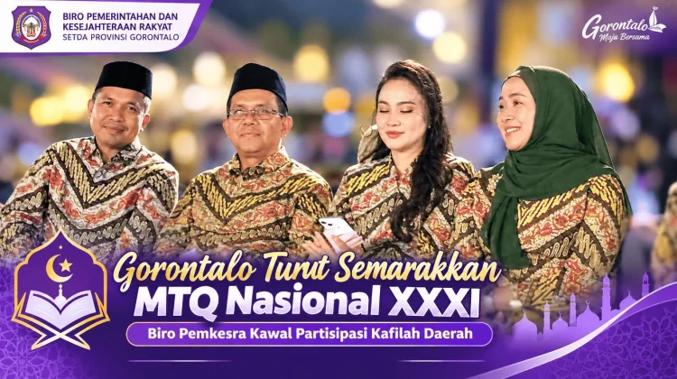 Keikutsertaan Gorontalo di MTQ Nasional Bukti Pembinaan Mental-Spiritual Masyar