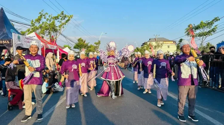 Meriahkan GKK 2026, Disnakertrans ESDM Tampilkan Kreasi Bertema Alat Musik