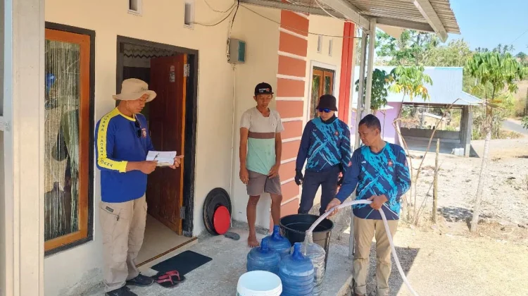 Air Bersih Langka, Pemprov Gorontalo Kirim Bantuan ke Warga Suwawa Selatan
