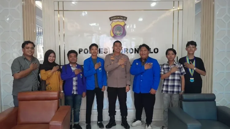 PMII dan Polres Gorontalo Perkuat Sinergi Jaga Kamtibmas Daerah