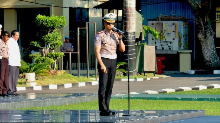 Dirlantas Polda Gorontalo Tekankan Disiplin dan Peduli Organisasi