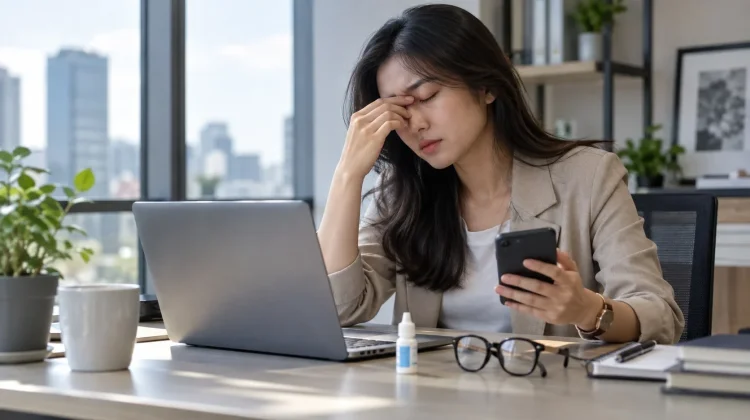 Cara Mengatasi Mata Kering akibat Terlalu Lama Menatap Layar Gadget