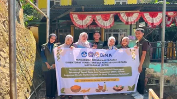 Hibah BIMA UMGO Perkuat Produk Herbal Dulamayo Selatan