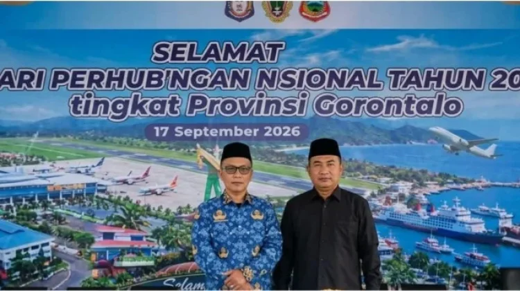 Sinergi Perhubungan, Pemkab Gorontalo Utara Hadiri Harhubnas