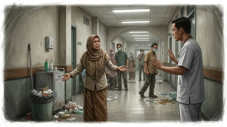 Warga Keluhkan Kebersihan Rumah Sakit Toto Bone Bolango