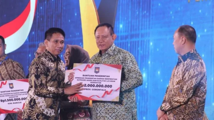 Akses dan Kualitas Kesehatan Antar Gorontalo Raih Terbaik 1 Pemda Berprestasi
