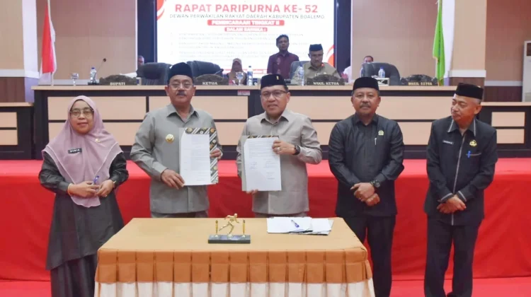 Bupati Boalemo dan DPRD Boalemo Sepakati Perubahan APBD 2026