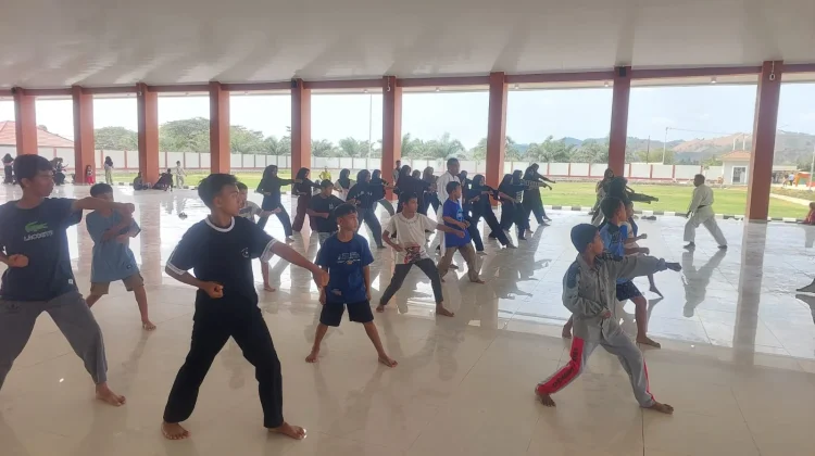 INKANAS Gorontalo Gelar Latihan Perdana Bersama Siswa Sekolah Rakyat di Boalemo
