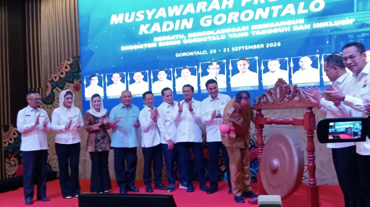 Gubernur Gorontalo Buka Musprov Pemilihan Ketua Umum Kadin Provinsi Gorontalo
