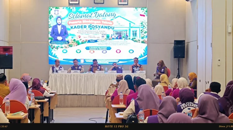 Sinergi Enam OPD, Perkuat Kader Posyandu Dukung 6 SPM di Desa