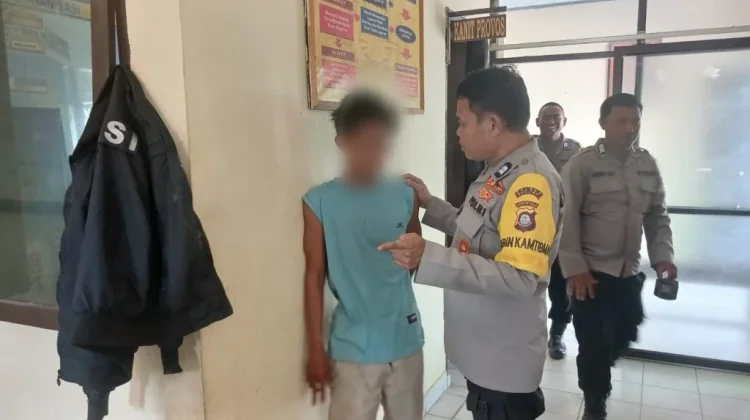 Warga Bongo II Hadang Terduga Pencuri, Polisi Amankan Terduga Pelaku